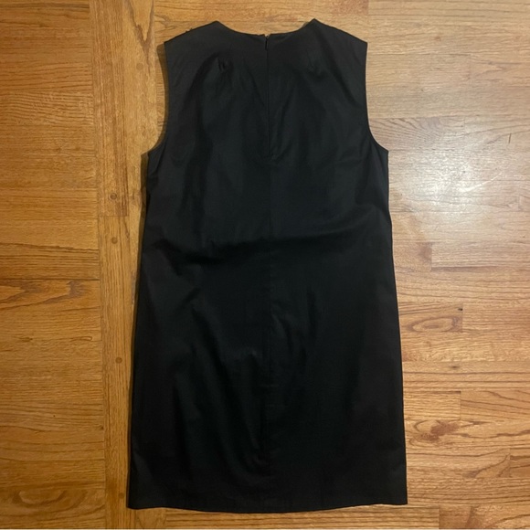 DKNY embroidered black sleeveless shift dress size S - Picture 7 of 14